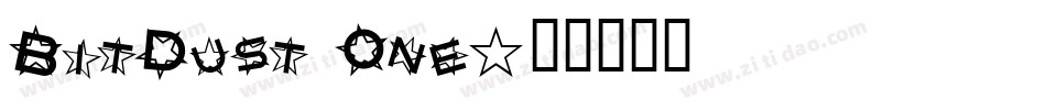 BitDust One字体转换